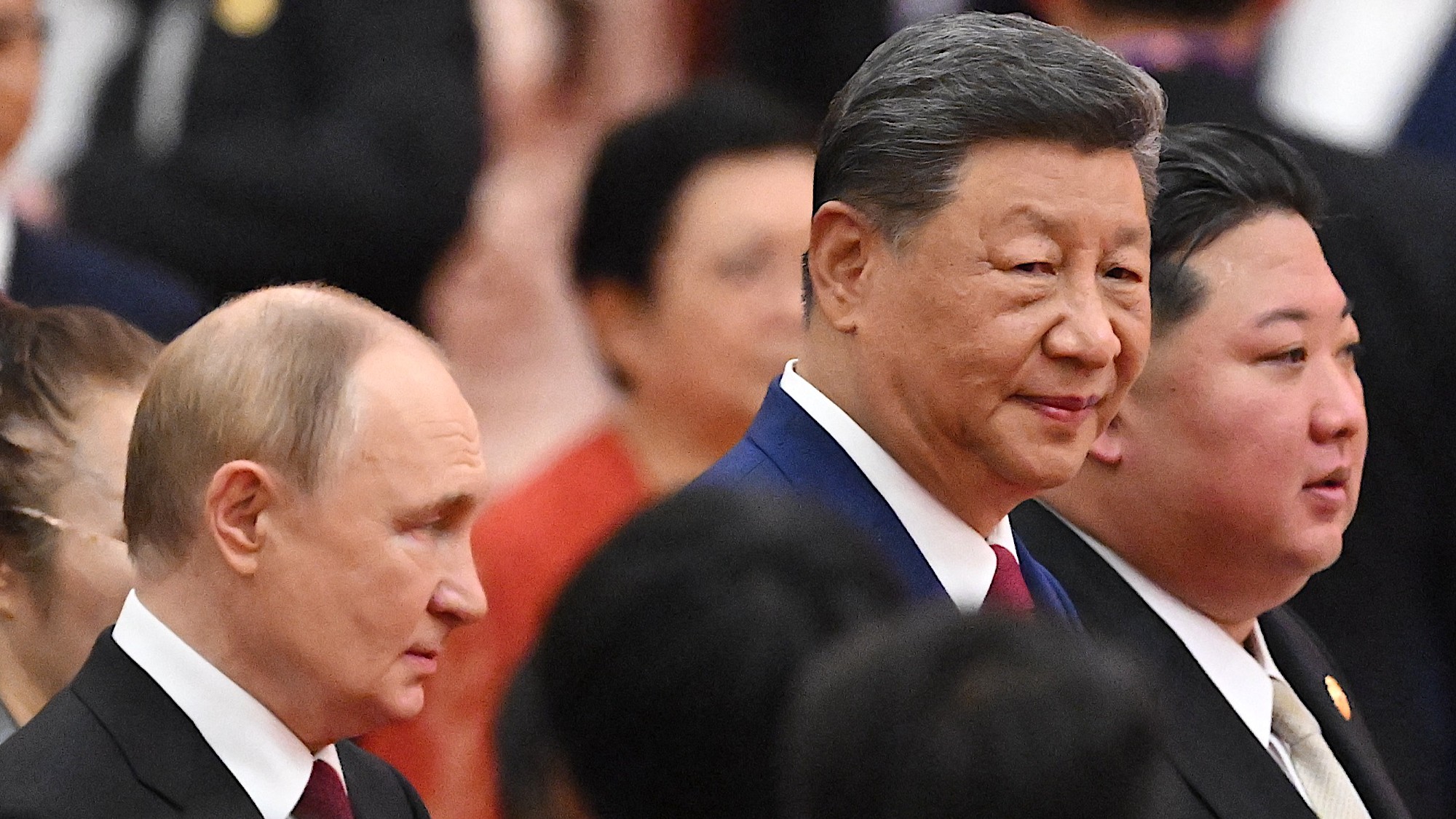 Vladimir Putin, Xi Jinping, Kim Jong-Un