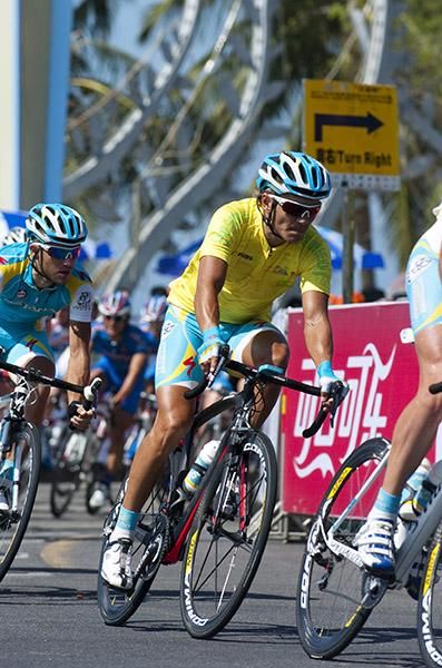 Tour winner Valentin Iglinskiy (Astana) in control on the final day.