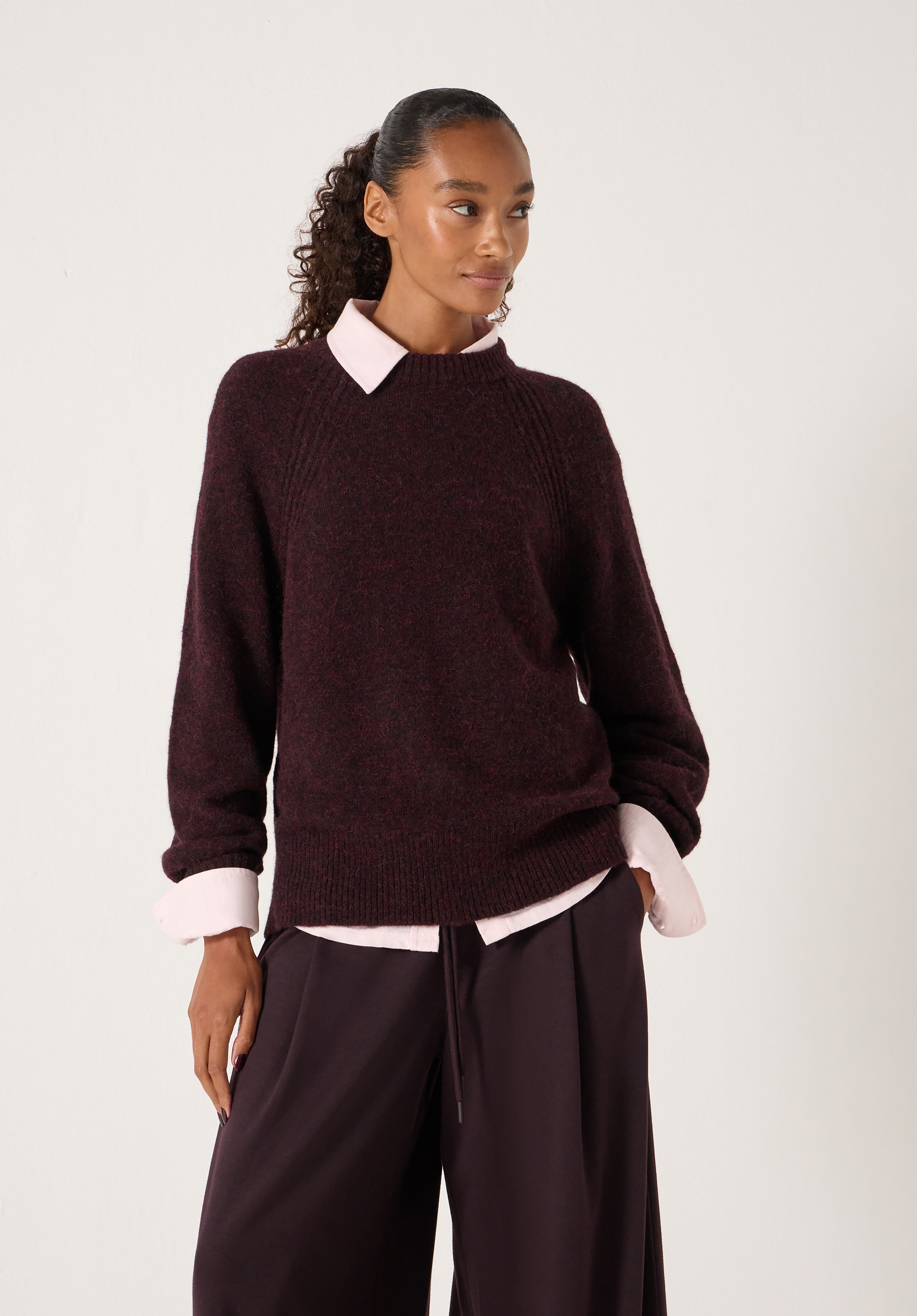 Lorna Relaxed Wool Blend Jumper