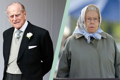 Prince Philip in 'trouble' with the Queen over pranks, seen here side by side