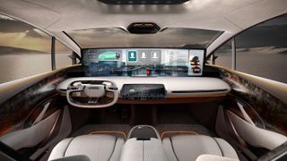 AEHRA SUV interior with tilting screen