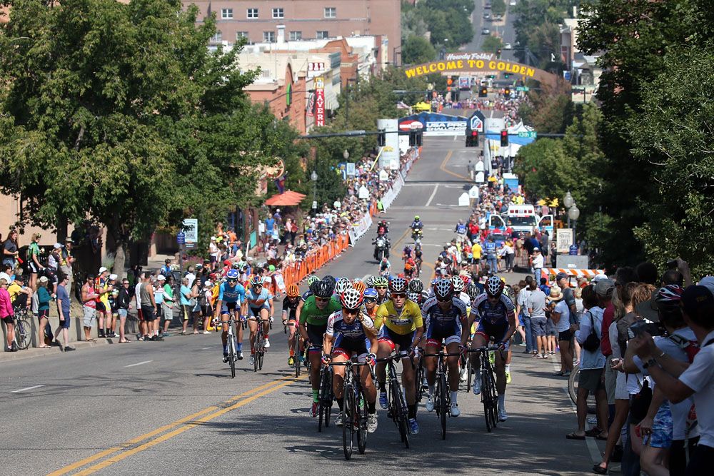 Women's peloton driving the pace through Golden