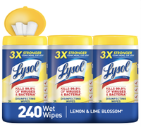 Lysol Disinfecting Wipes (3 pack) | $8.84 at Walmart