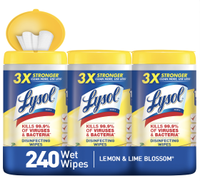 Lysol Disinfecting Wipes (3 pack) | $8.84 at Walmart
Limited stock!