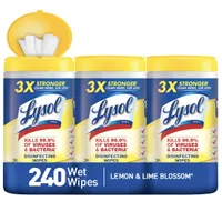Lysol Disinfecting Wipes (3 pack) | $8.84 at Walmart
Limited stock!