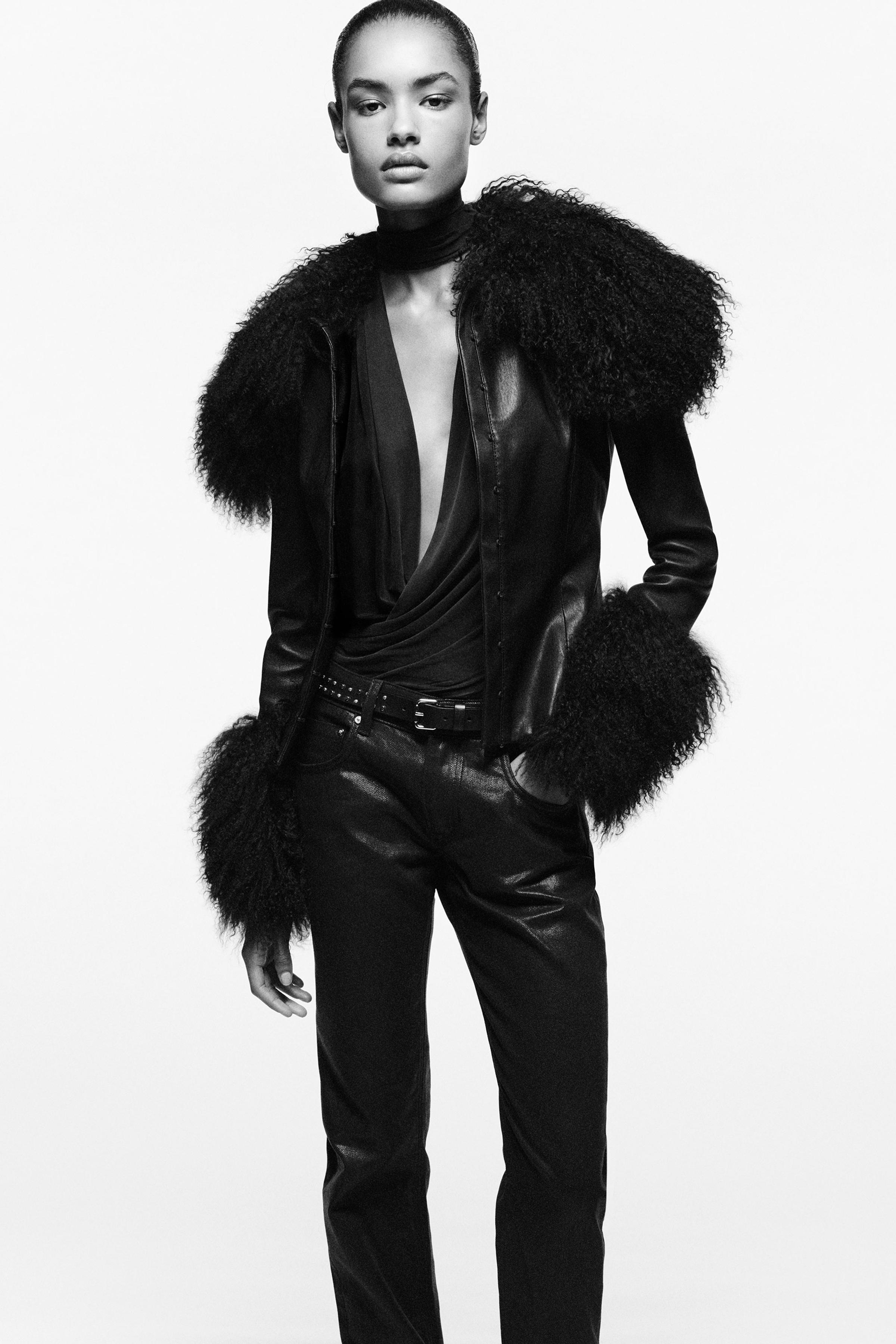 Fitted Leather Jacket Ludovic De Saint Sernin X Zara