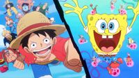 McDonald's SpongeBob x One Piece crossover ad