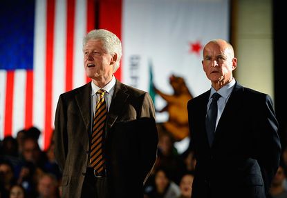 Bill Clinton and Jerry Brown were not close during his presidency. 