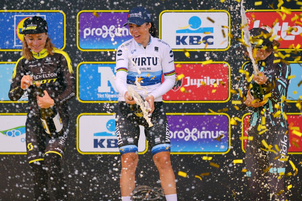 2019 Tour of Flanders podium