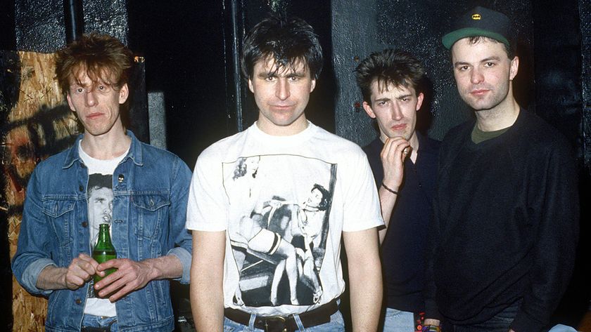 MINNEAPOLIS - 1987: The Chameleons pose for a portrait at First Avenue nightclub in Minneapolis, Minnesota in 1987. (Photo by Jim Steinfeldt/Michael Ochs Archives/Getty Images)