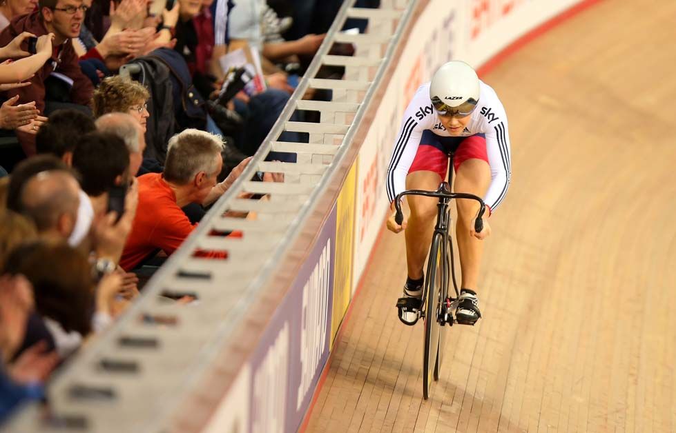 Jessica Vernish in the sprint qualification ronud