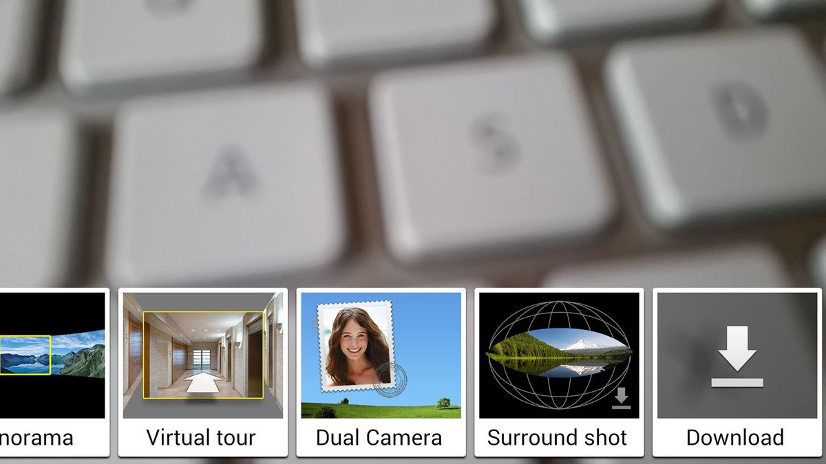 Samsung Galaxy S5 camera modes