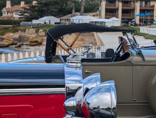 Classic cars on display at the 2024 Pebble Beach Concours d'Elegance