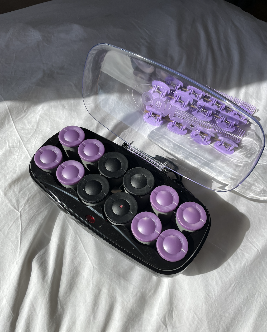 Image of hot rollers.