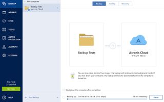 how to save acronis true image 2015 to cloud drive
