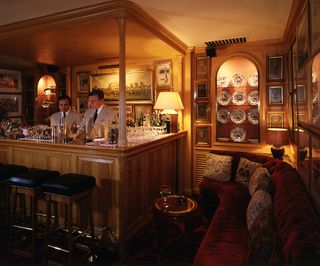 The bar at Annabel's