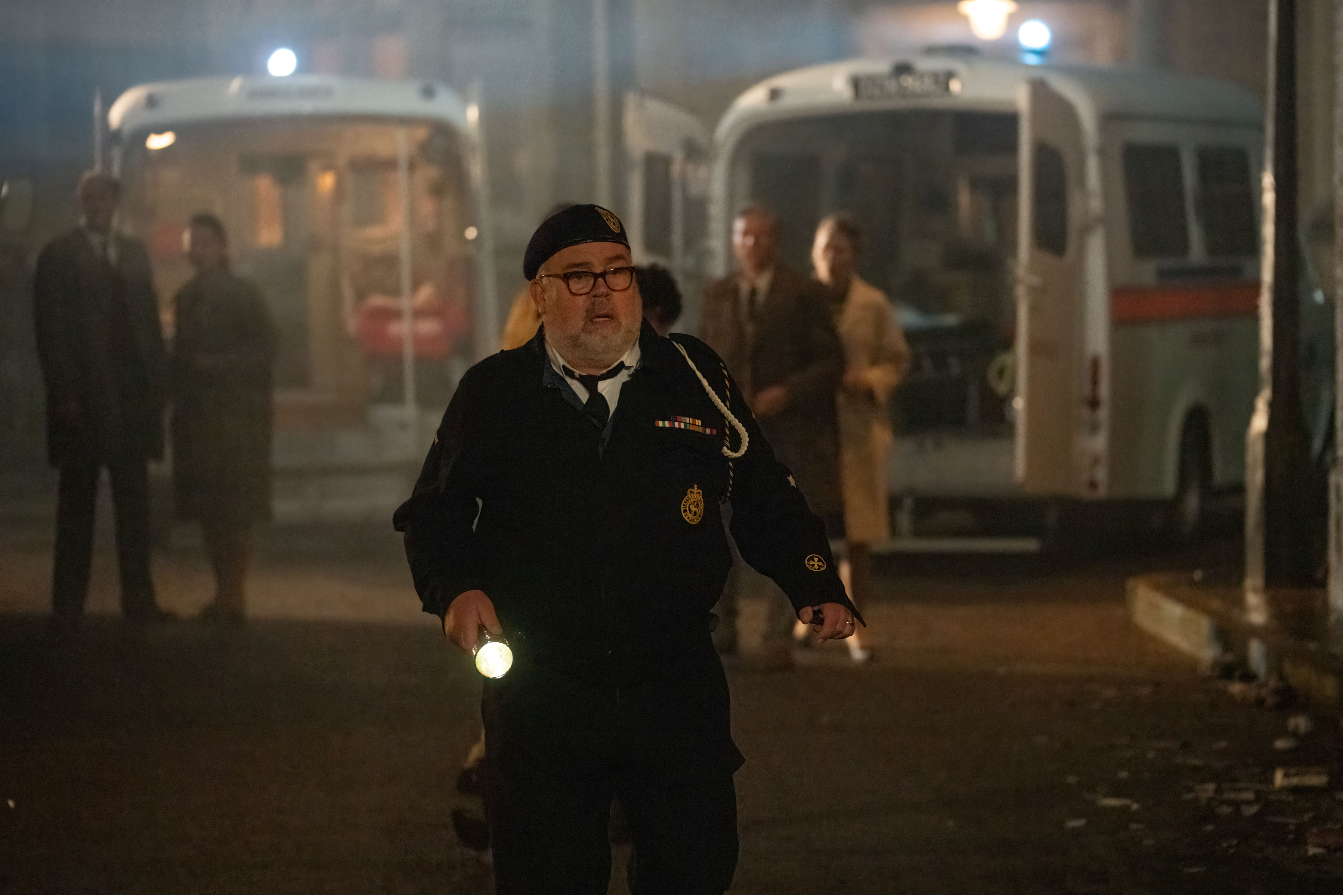 TV tonight - Fred assists in the rescue efforts.