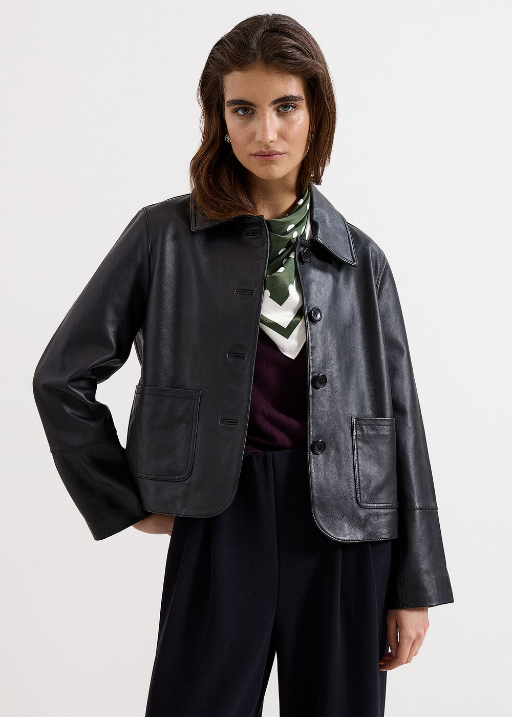 Pippa Real Leather Jacket
