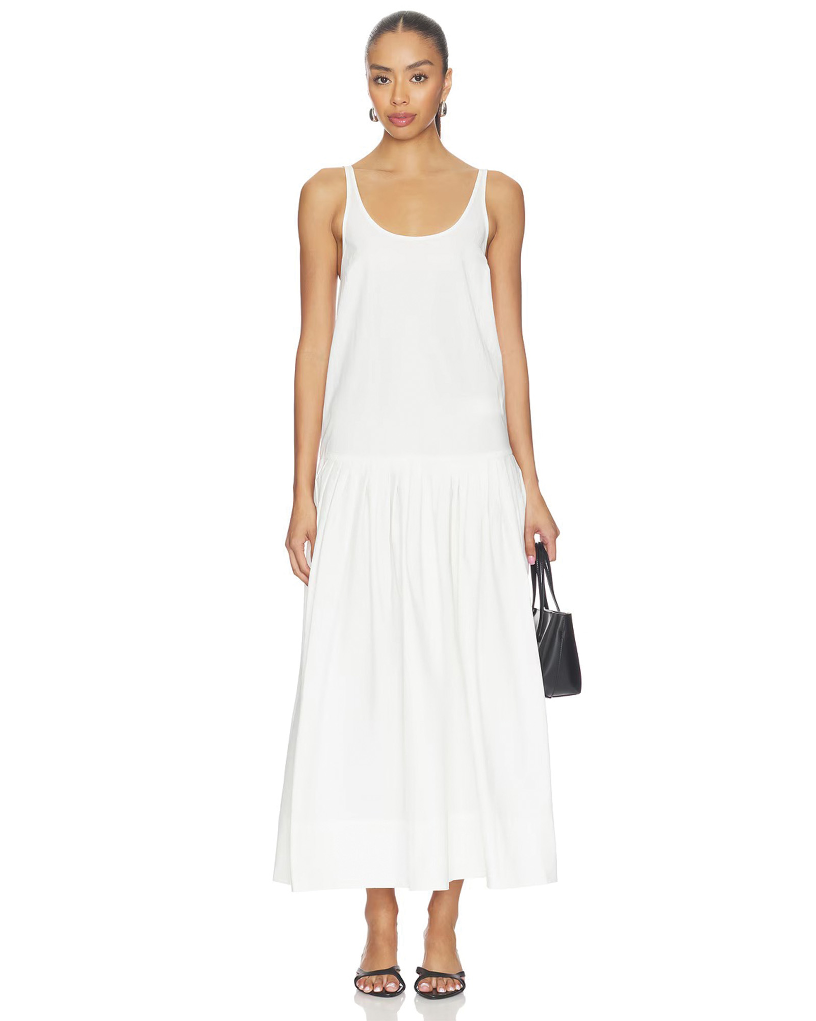 Relaxed Pleat Dress
