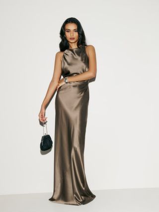 Anaiis Silk Dress