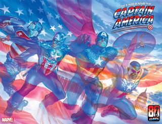 cover of The United States of Captain America #1 by Alex Ross