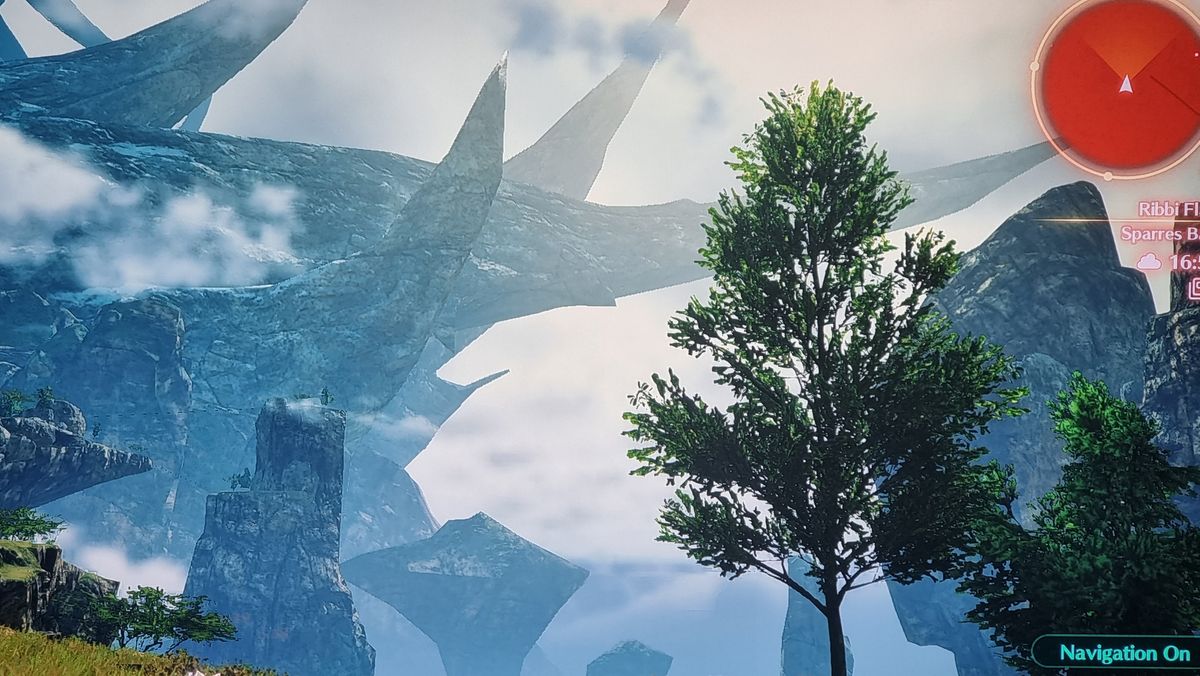 Xenoblade Chronicles 3 mClassic showcase with AA disabled