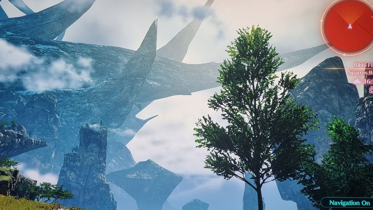 Xenoblade Chronicles 3 mClassic showcase with AA disabled