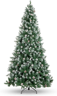 Best Choice Products 7.5ft Pre-Decorated Holiday Christmas Tree