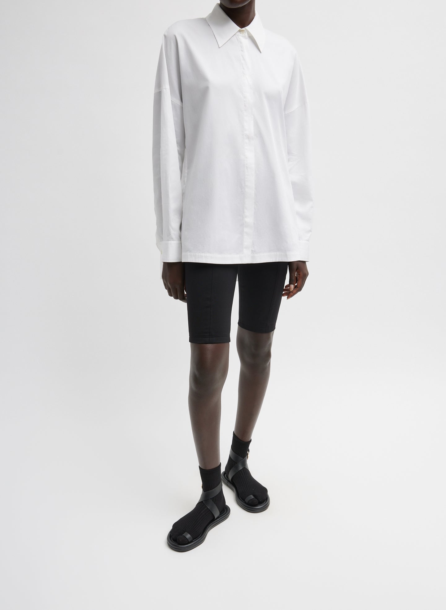 Gabe Oversized Shirt - White / Xxs / T000ct7414