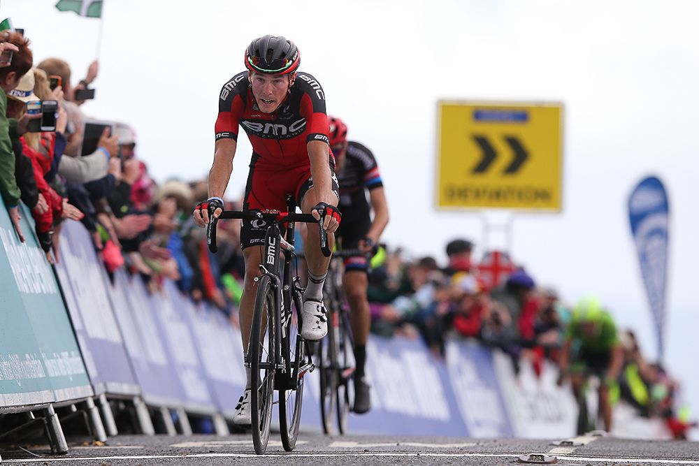 Rohan Dennis finished second during stage 6 at the Tour of Britain