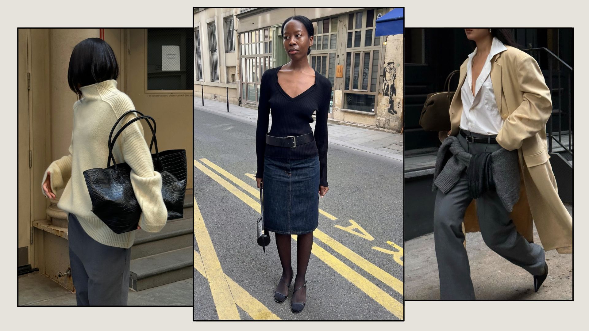 An image of the best wardrobe basics. 