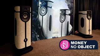Focal diva Mezza Utopia speakers with money no object logo