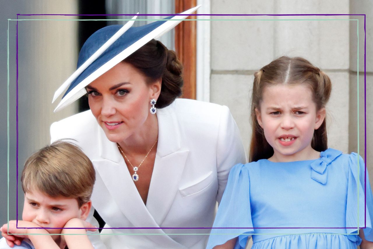 Kate Middleton, Prince Louis and Princess Charlotte