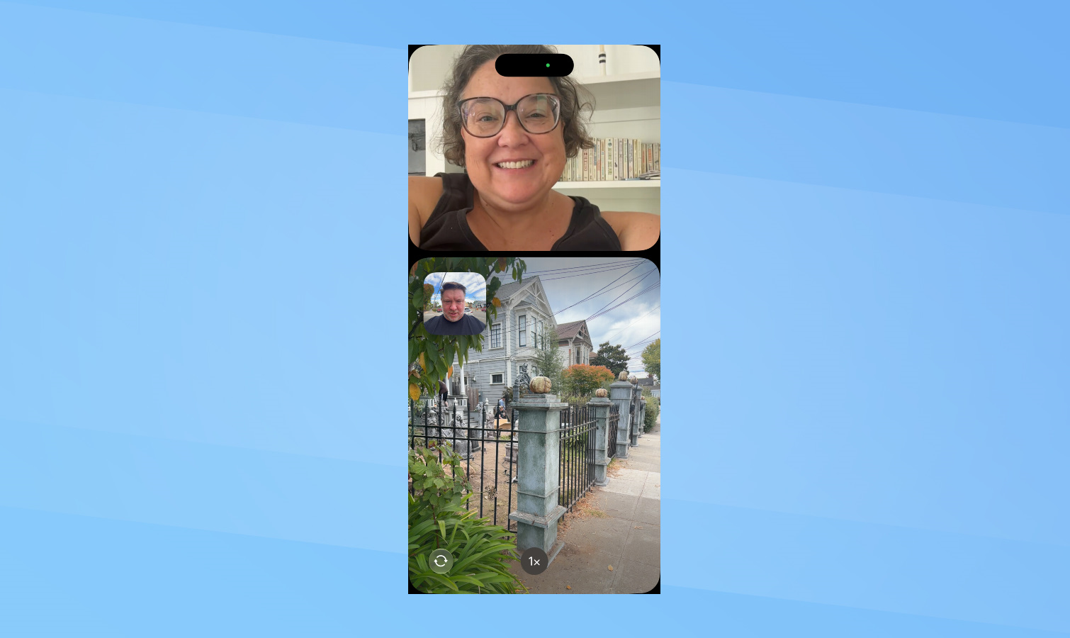 iOS 27 - Use multiple iPhone cameras during a FaceTime call.