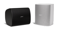 The new Bose Professional DesignMax DM12SE in black and white. 
