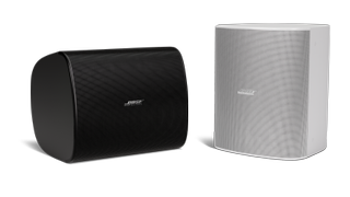 The new Bose Professional DesignMax DM12SE in black and white. 