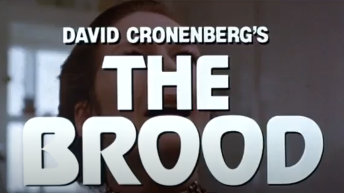 title screen from the brood trailer