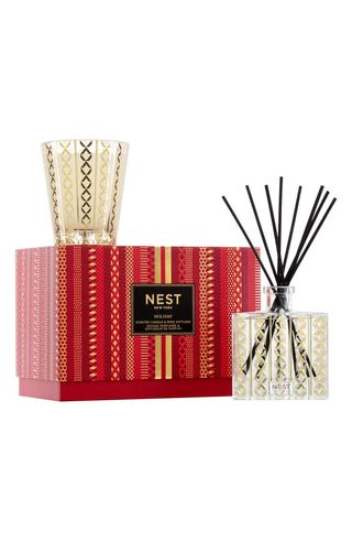 New York Holiday Classic Candle & Reed Diffuser Set