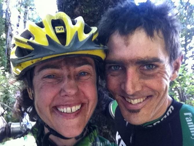 Daily dust facial for Mary McConneloug and Mike Broderick