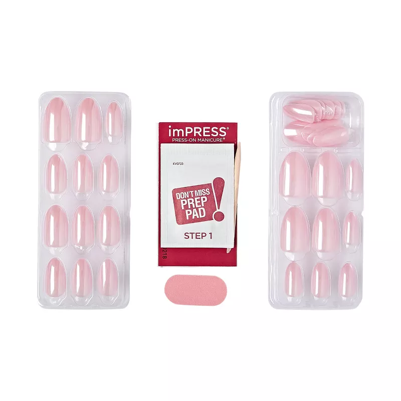 Kiss Products Fake Nails - Strawberry Glazed - 33ct