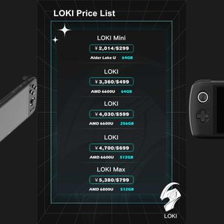 AYN Loki announcement price list