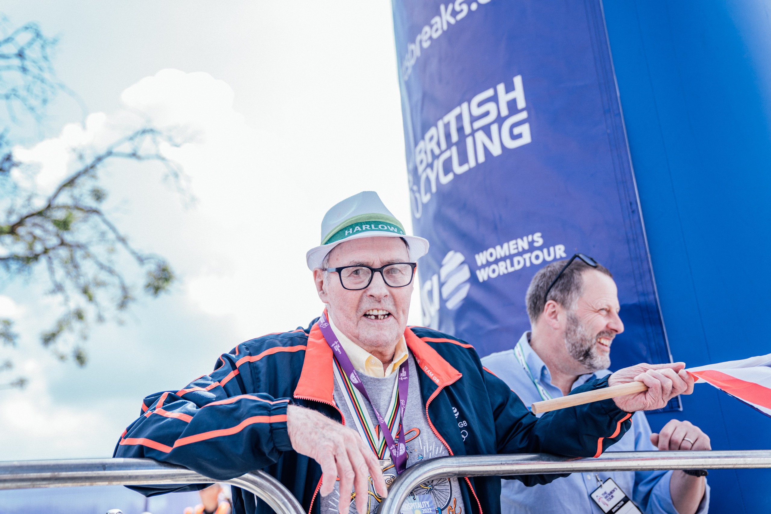 Vin Denson at the 2022 Women's Tour
