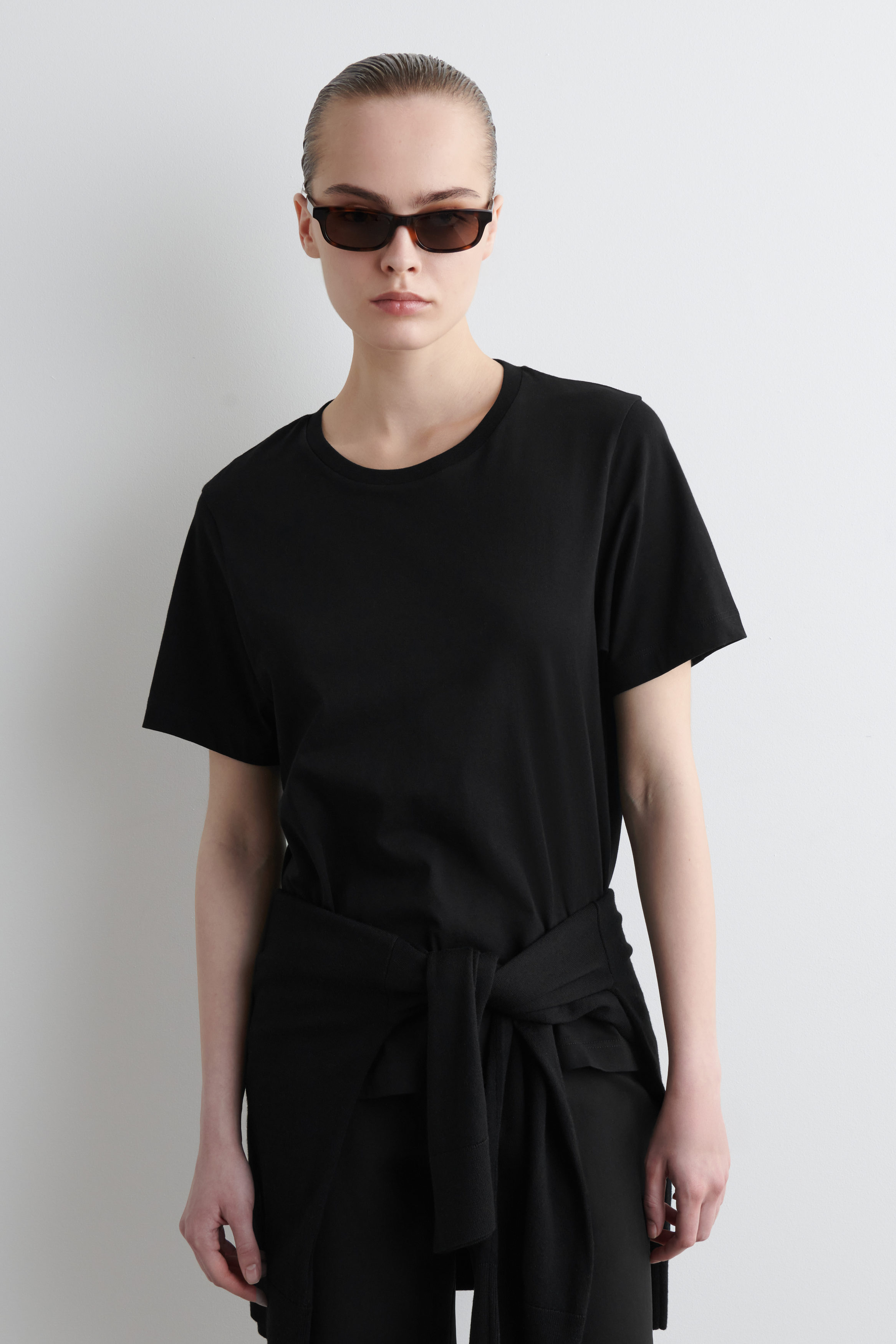 Crew-Neck Cotton T-Shirt