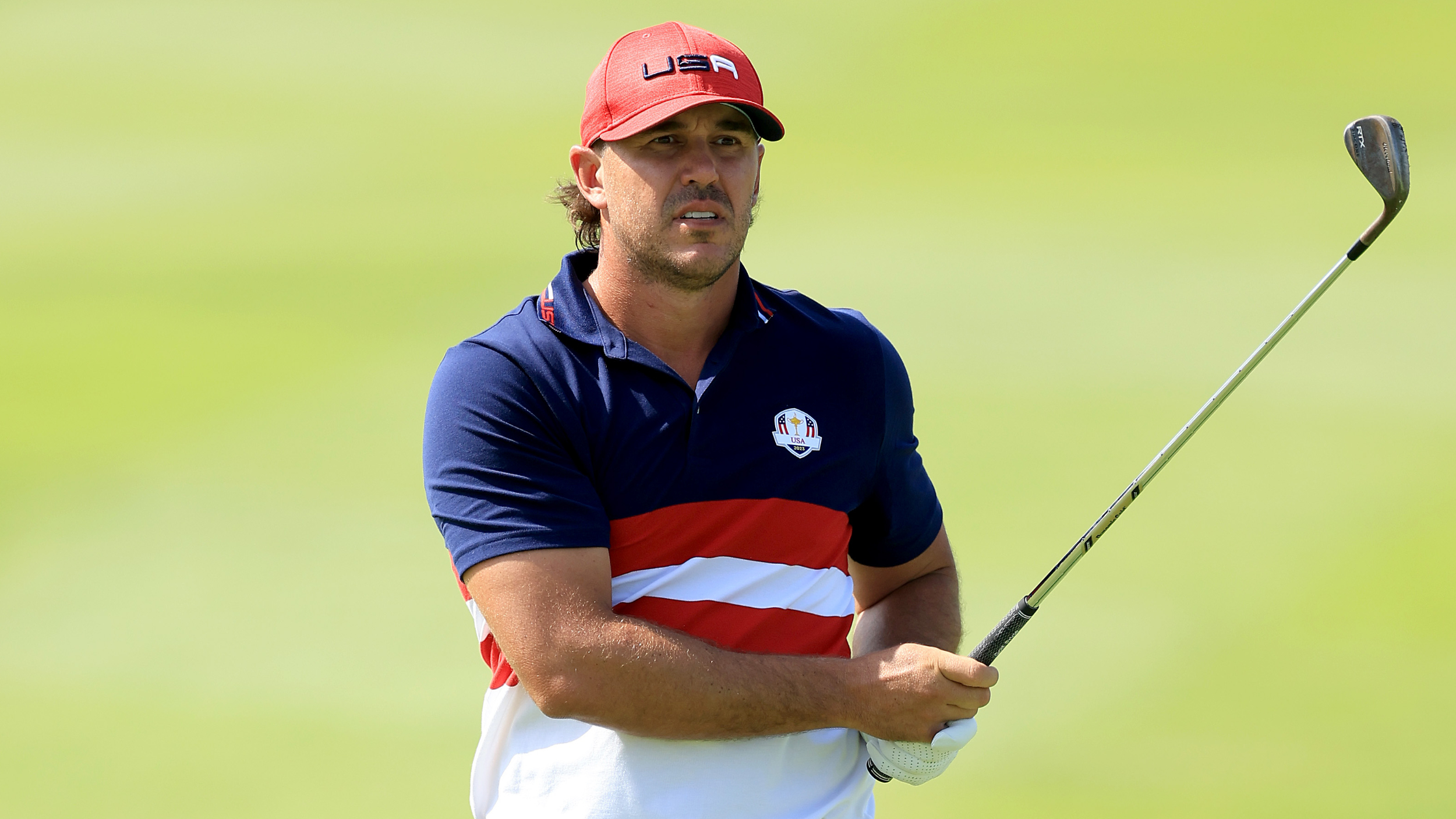 Brooks Koepka at the Ryder Cup