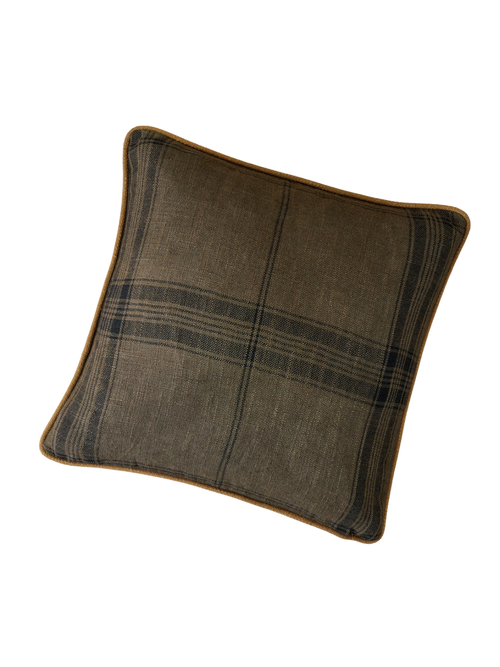 Vintage Plaid Pillow
