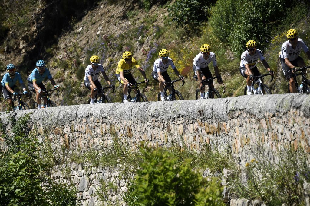 Team Sky at the Tour de France