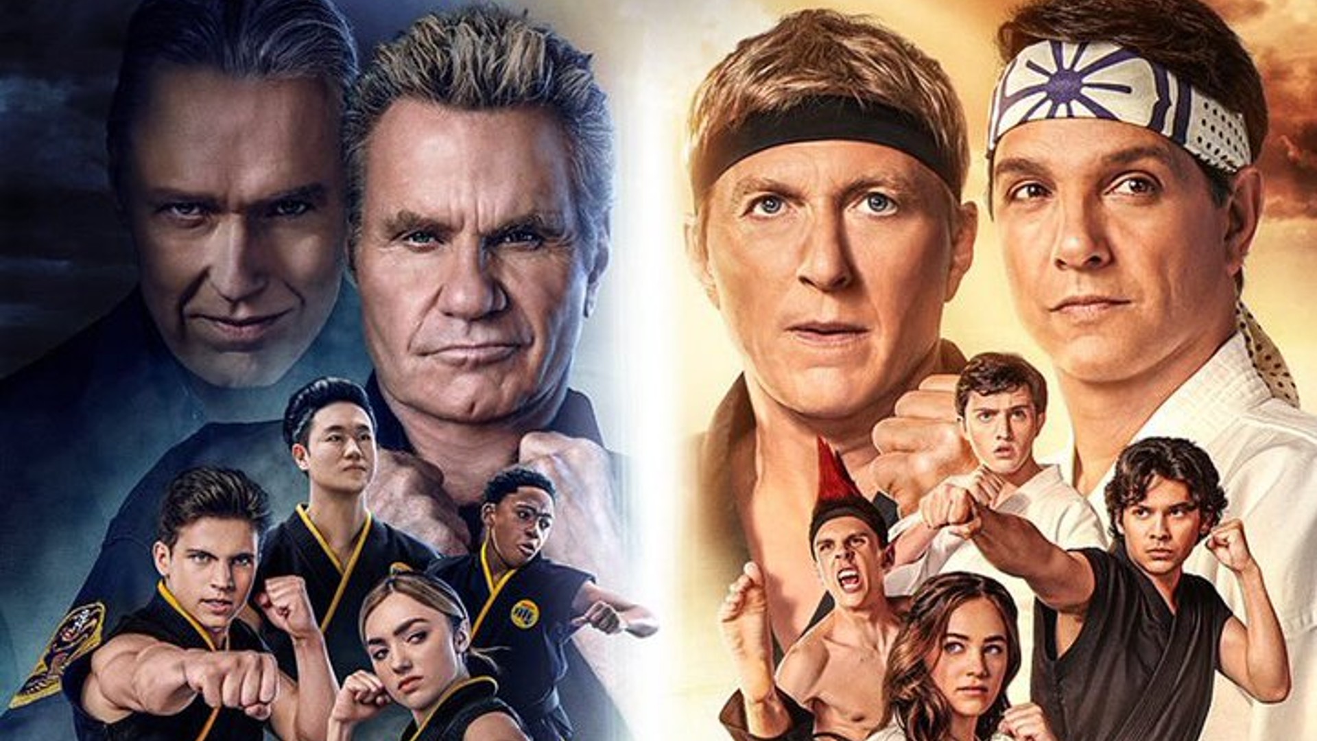 Cobra Kai' cast plays 'Cobra Kai or Miyagi Do