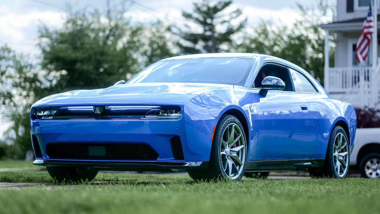 2025 Dodge Charger EV test drive.