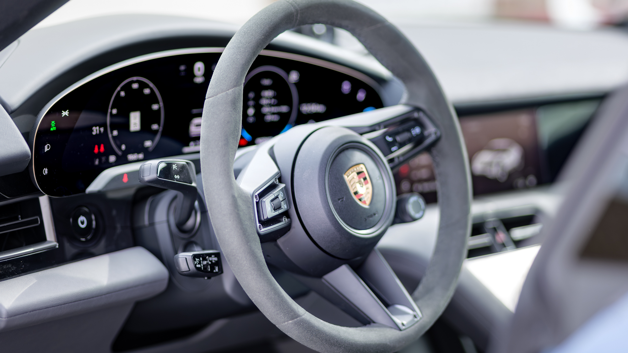 2025 Porsche Taycan test drive.