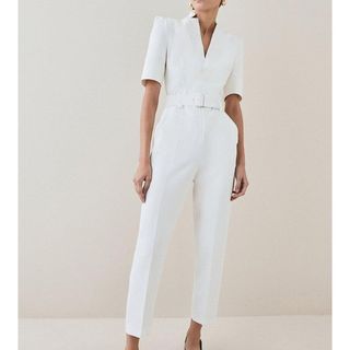 Petite Forever Belted Jumpsuit